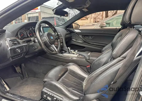 2013 BMW M6 z USA, uszkodzony, nr VIN WBSLX9C52DD159842